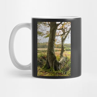 Autumn Tree Landscape Scene Mug